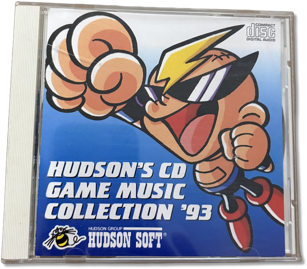 Hudson's CD Game Music Collection Vintage '93 Turbografx 16 - Excellent Cond